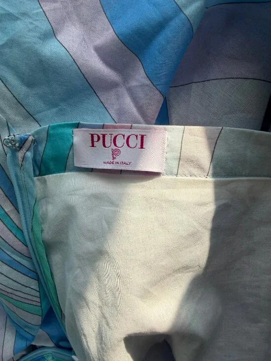 NWOT !Pucci Iride cotton maxi skirt - Picture 9 of 10